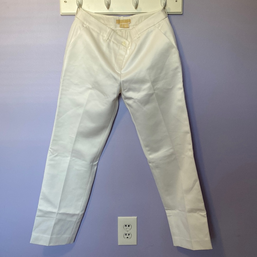 Michael Kors Collection
Samantha Mid-Rise Seamed Pants